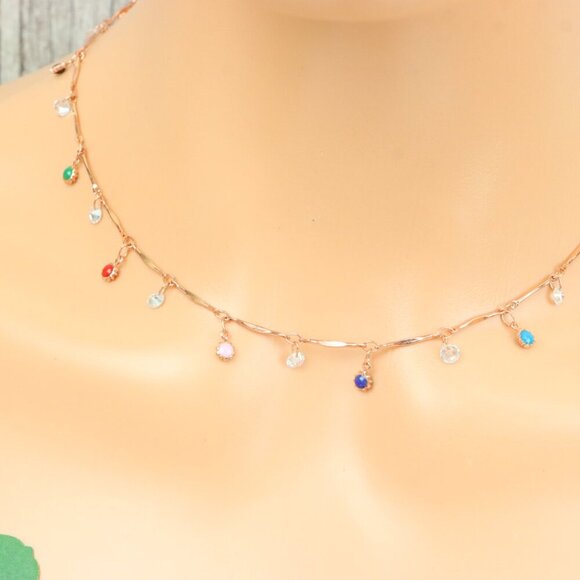 "Minimalist Necklace Chain, Elegant Jewelry for Women & Girls | MLCRC1282 - Picture 8 of 10